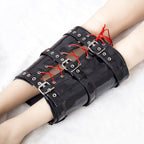 Shiny leather Calf Bondage Armbinders Restraint - image 3
