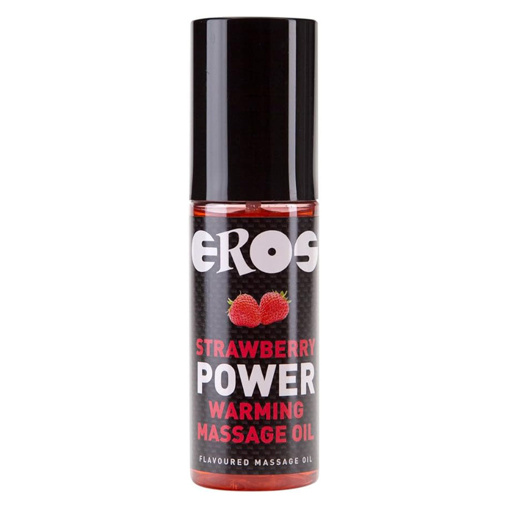 Eros Strawberry Power Warming Massage Oil 100 ml