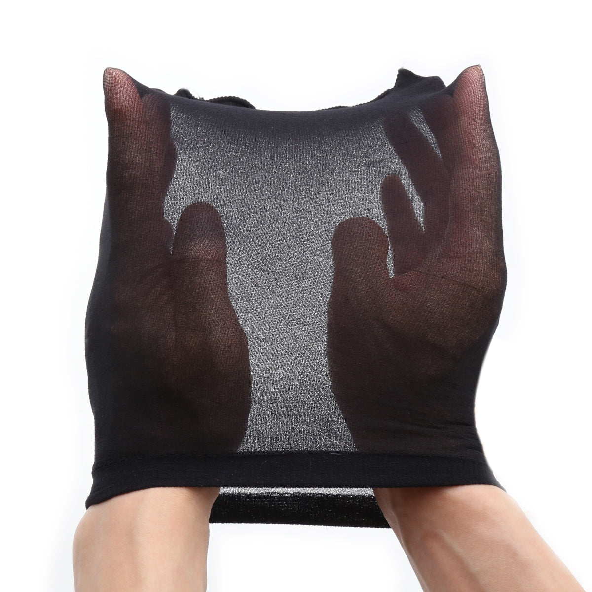 Naughty Toys Bondage role play head stocking hood BLACK - image 4