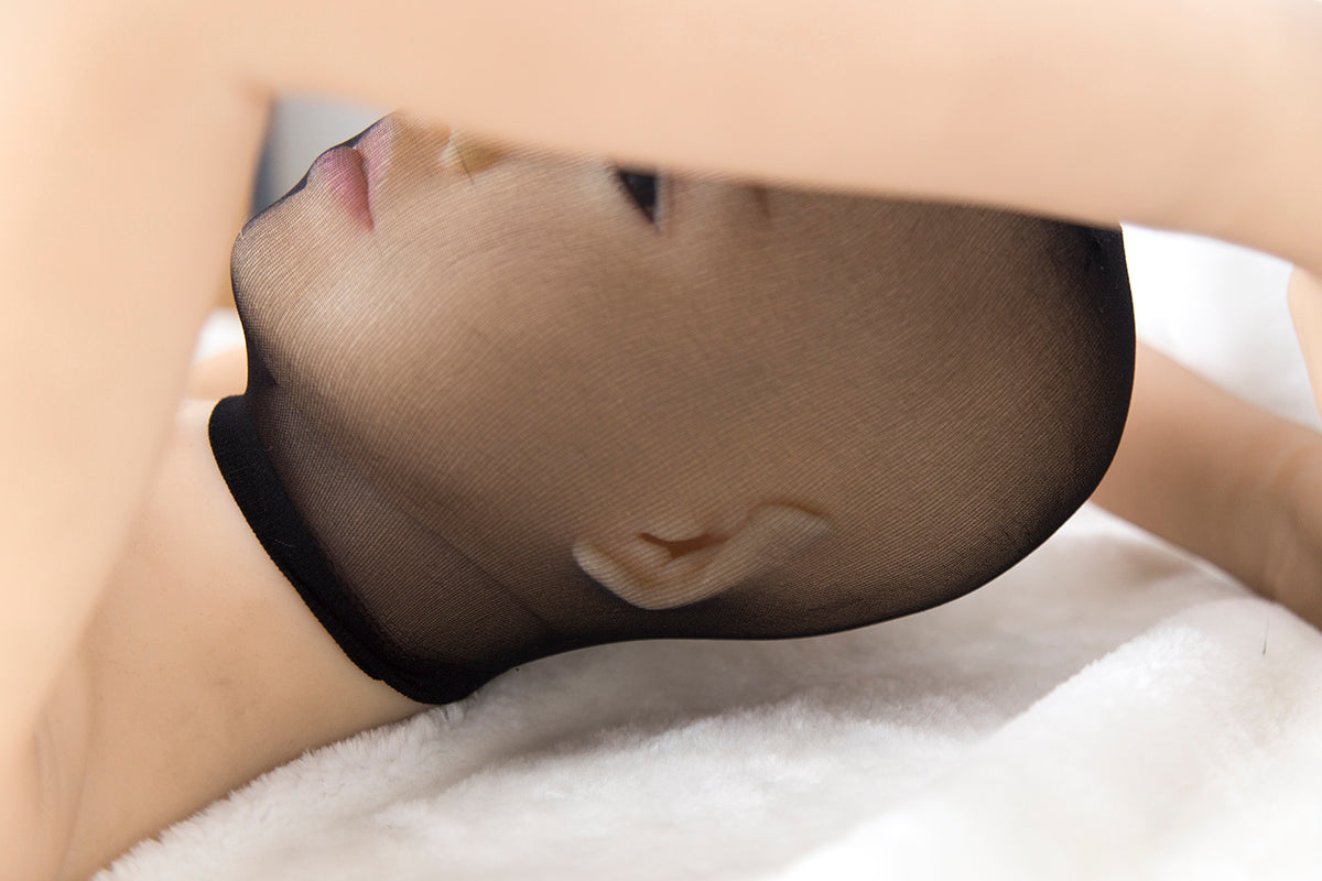 Naughty Toys Bondage role play head stocking hood BLACK - image 6