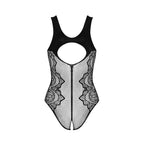 Obsessive B335 Crotchless Teddy Black O/S