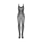 Obsessive G335 Crotchless Bodystocking Black O/S