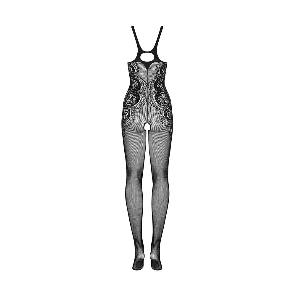 Obsessive G335 Crotchless Bodystocking Black O/S