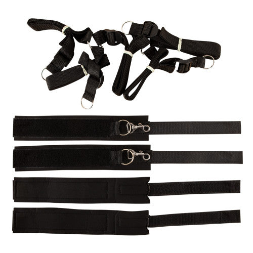 Bed Bondage wrists and ankles cuff Restraints - image 8