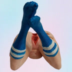 Butt Pussy Blue socks Pen Holder and Phone Stand - image 5