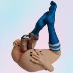 Butt Pussy Blue socks Pen Holder and Phone Stand - image 3