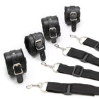 NAUGHTY TOYS PVC Bed bondage wrist and ankles Restraints - image 3