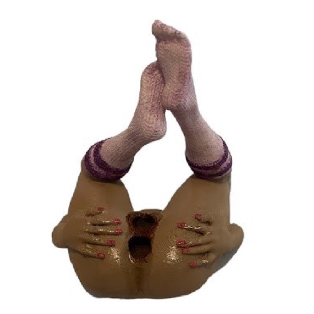 Butt Pussy Purple socks Pen Holder and Phone Stand - image 3