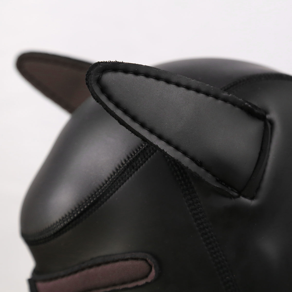 LARGE Black-Brown Bondage Dog Puppy Neoprene Hood - image 6