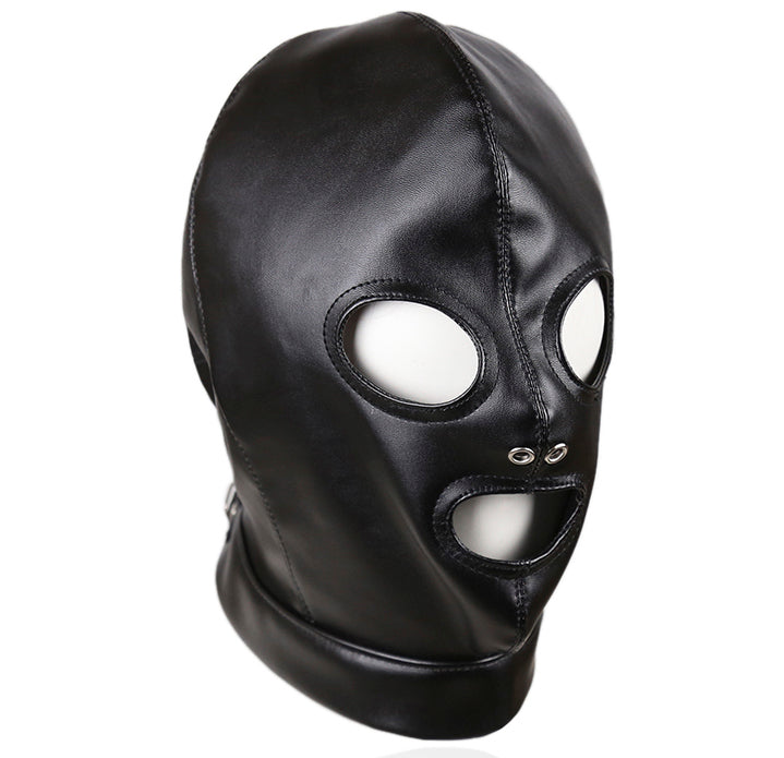 Premium Bondage Hood with eyes and mouth openings Κύρια εικόνα προϊόντος