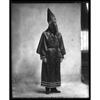 Wizard's Bondage Hood with eyes and mouth openings - image 3