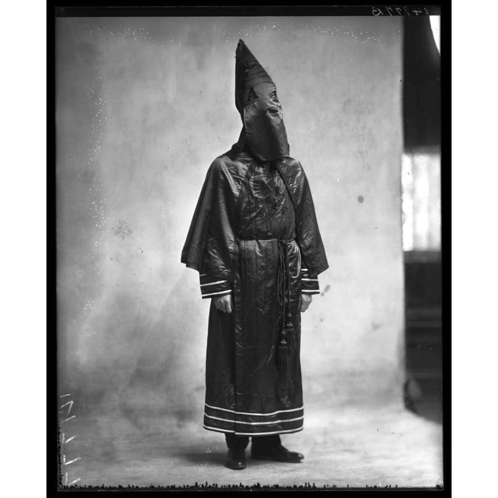 Wizard's Bondage Hood with eyes and mouth openings - image 3