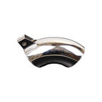 Steel penis chastity cage with removable front end and locker - image 3