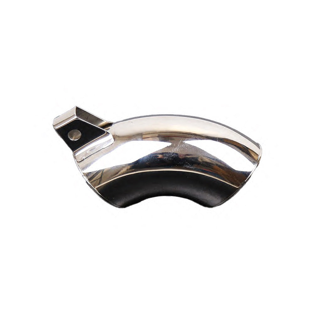 Steel penis chastity cage with removable front end and locker - image 3
