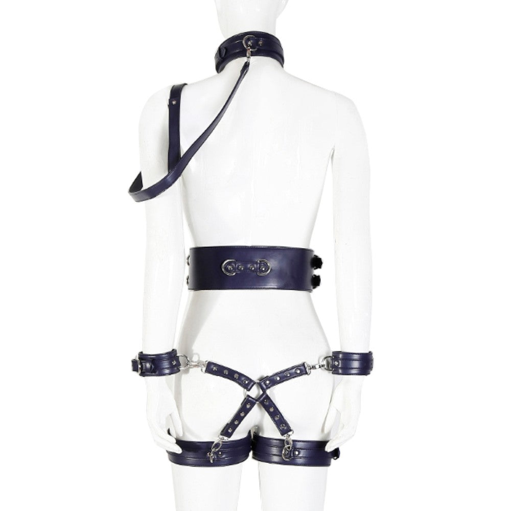 Premium Fetish Collection complete 6 piece set Sexy Blue - image 2