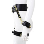 Premium Fetish Collection complete 6 piece set Black-Gold - image 2
