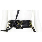 Premium Fetish Collection complete 6 piece set Black-Gold - image 4