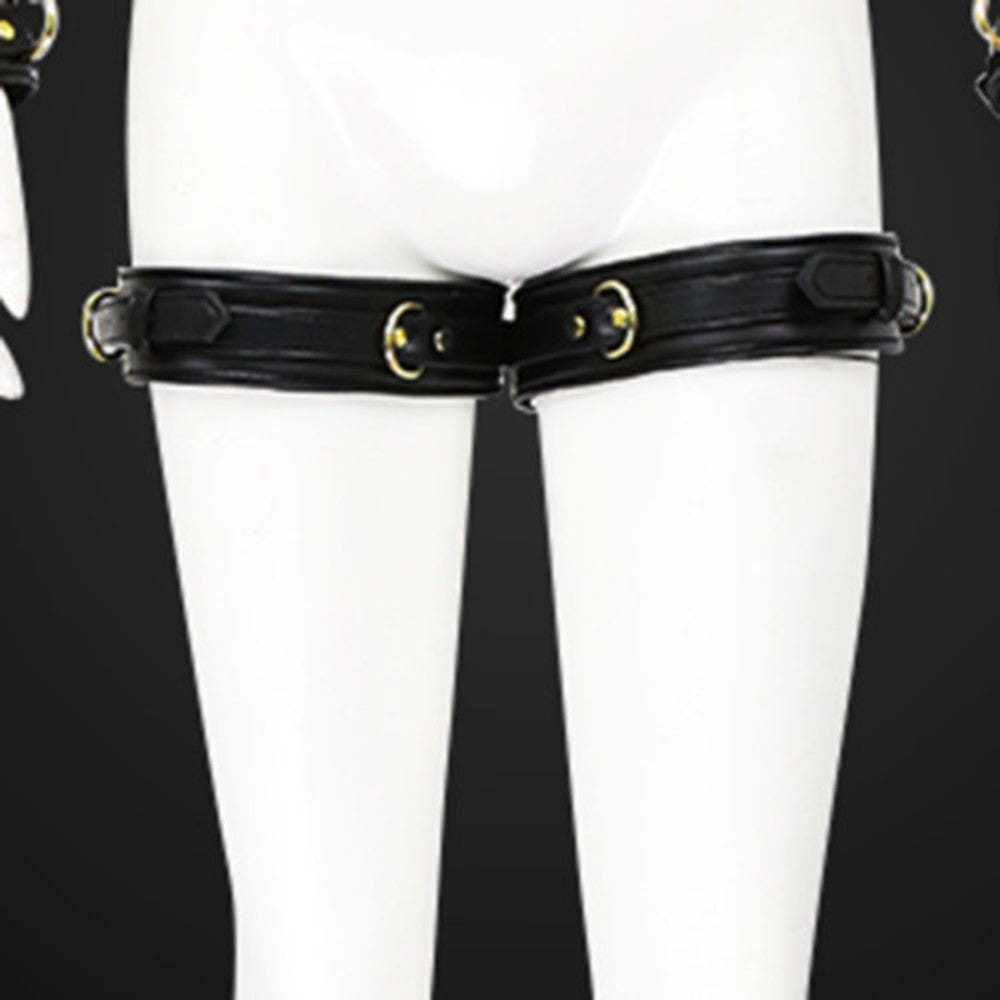 Premium Fetish Collection complete 6 piece set Black-Gold - image 5