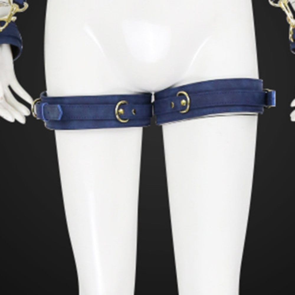 Premium Fetish Collection complete 6 piece set Tibet Blue-Gold - image 3