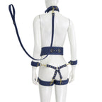 Premium Fetish Collection complete 6 piece set Tibet Blue-Gold - image 2