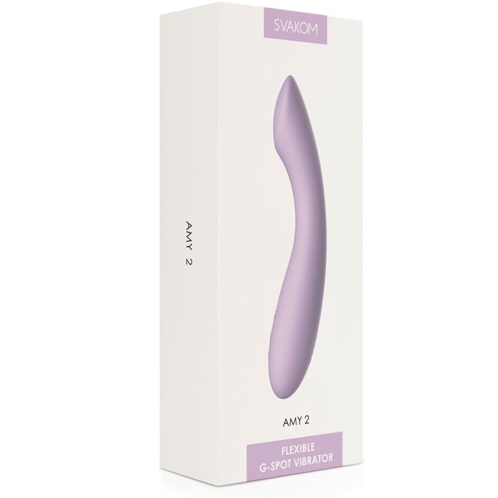 Svakom Amy 2 G-spot and clitoris vibrator PASTEL LILAC Κύρια εικόνα προϊόντος