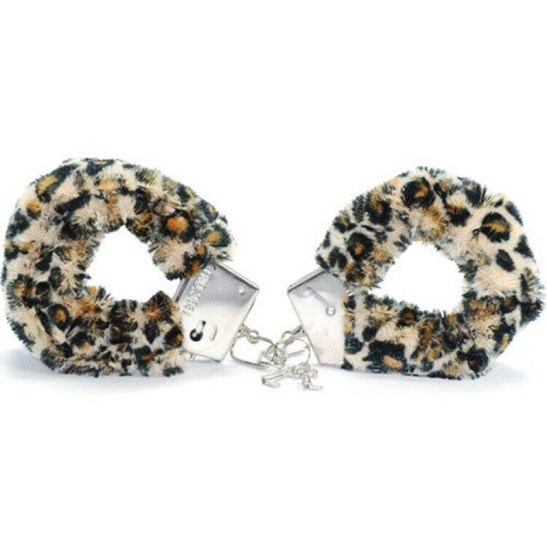 Naughty Toys furry handcuffs Leopard Main image