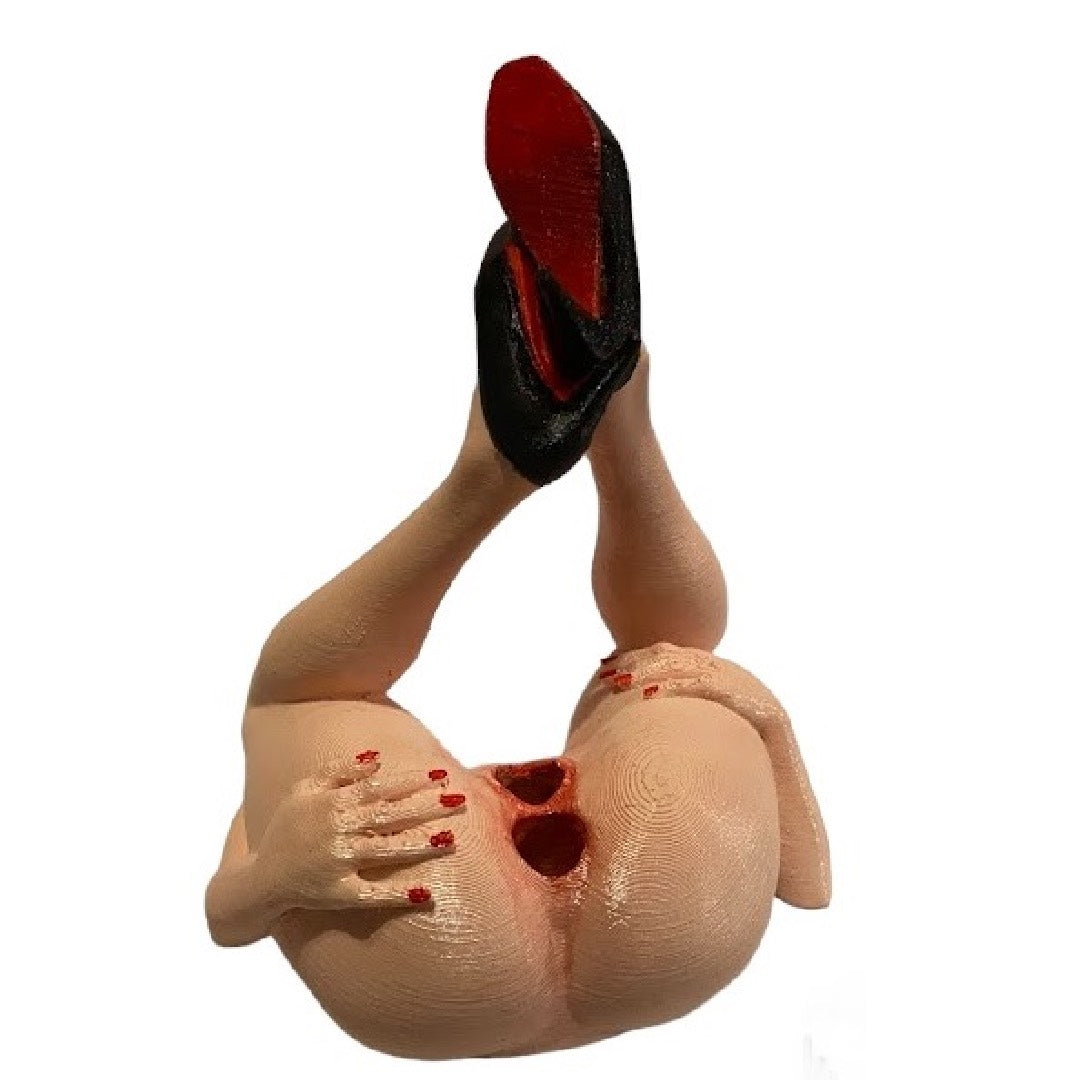 Butt Pussy Black heels Pen Holder and Phone Stand - image 4
