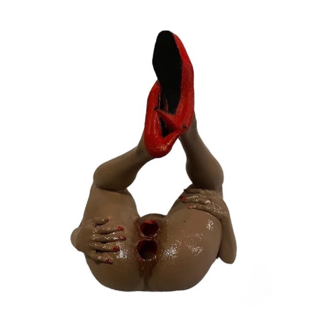 Butt Pussy Red heels Pen Holder and Phone Stand - image 4