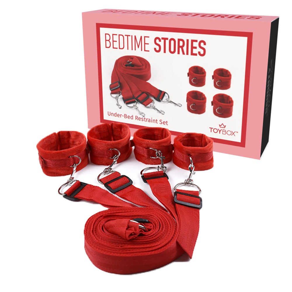 TOYBOX Bedtime stories Under-bed Restraint Set red
