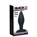 Large Black Velvets Silicone Butt Plug - image 5