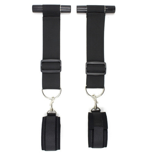 Over the door Swing Ankle Cuffs set BLACK - image 4