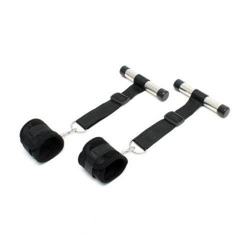 Over the door Swing Ankle Cuffs set BLACK - image 5