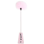 Two-in-one Feather tickler and spanking Crop Pink - image 2
