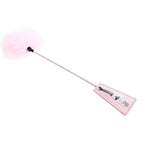 Two-in-one Feather tickler and spanking Crop Pink