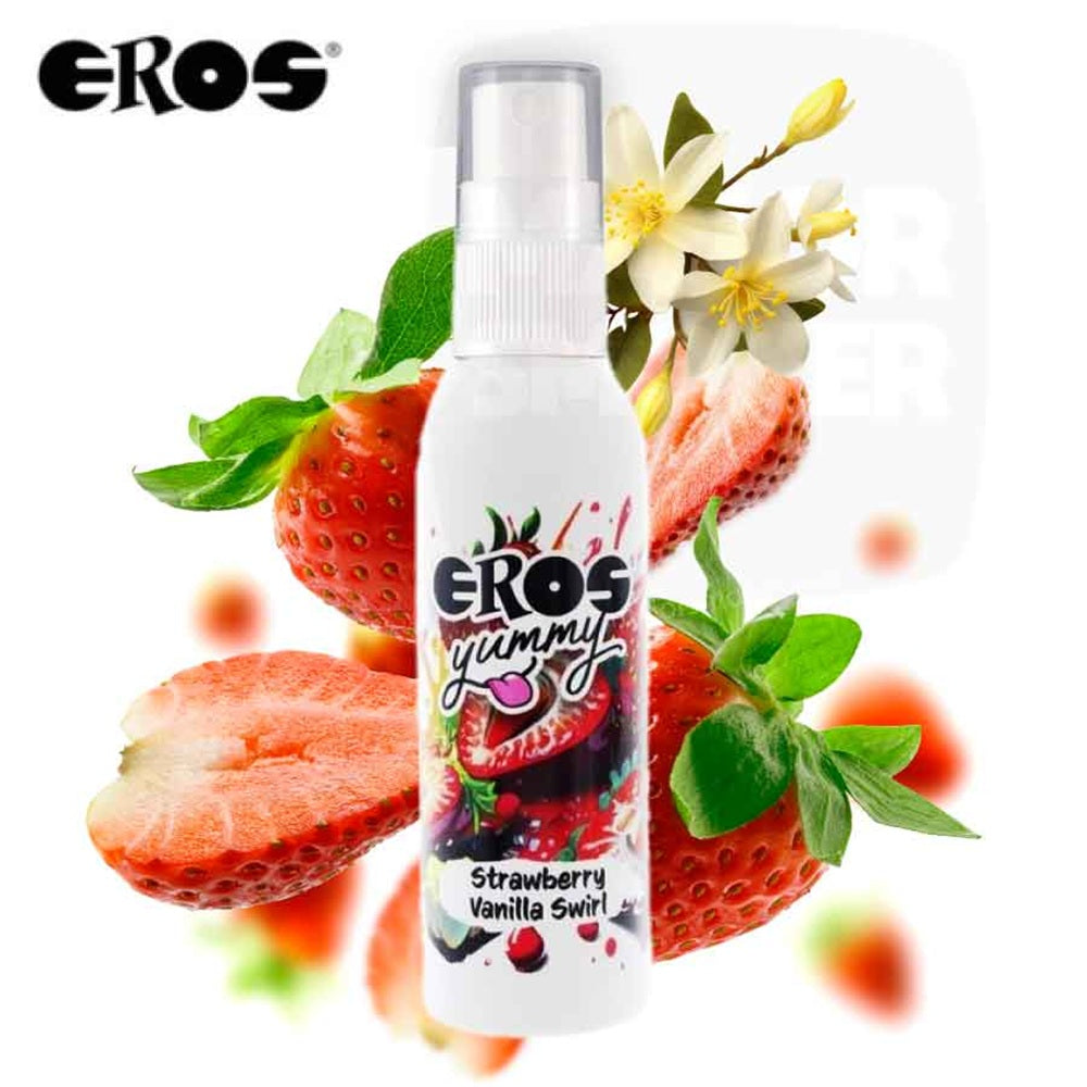 Φυσικό ερωτικό σπρέι Φράουλας-Βανίλιας EROS Yummy 50 ml Κύρια εικόνα προϊόντος