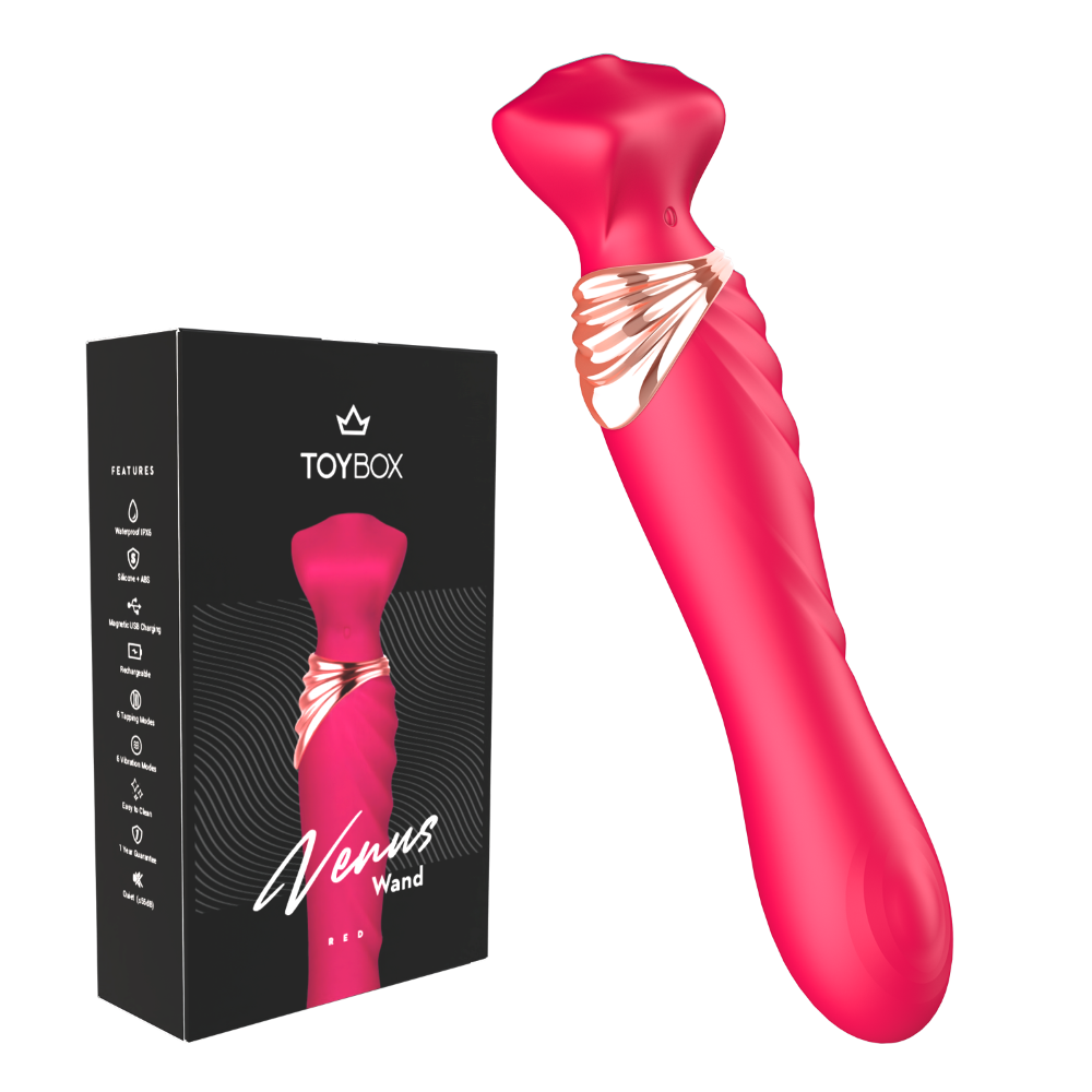 TOYBOX VENUS Dual Motion Tapping Wand G-Spot Κύρια εικόνα προϊόντος