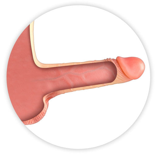 TOYBOY strap-on with hollow dildo bodysuit panties SMALL - image 5