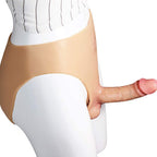 TOYBOY strap-on with hollow dildo bodysuit panties SMALL