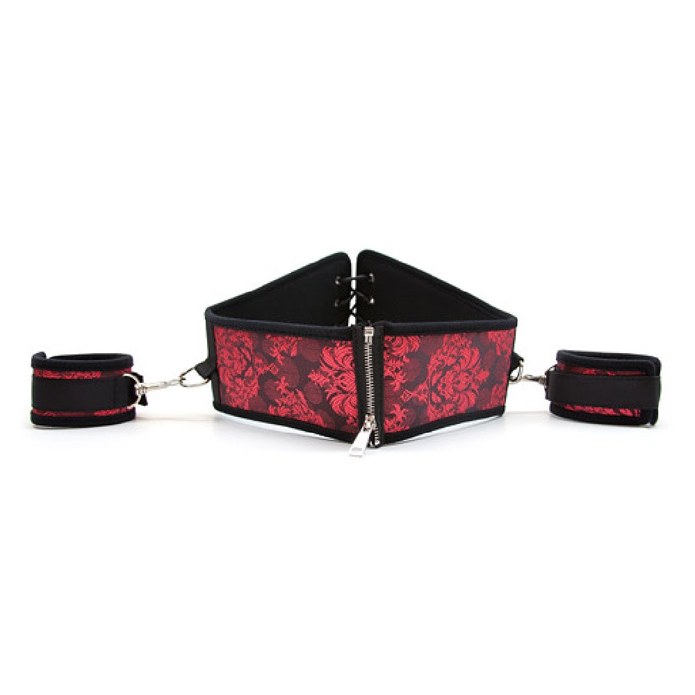 Naughty Toys Fetish Corset with hand cuffs Κύρια εικόνα προϊόντος