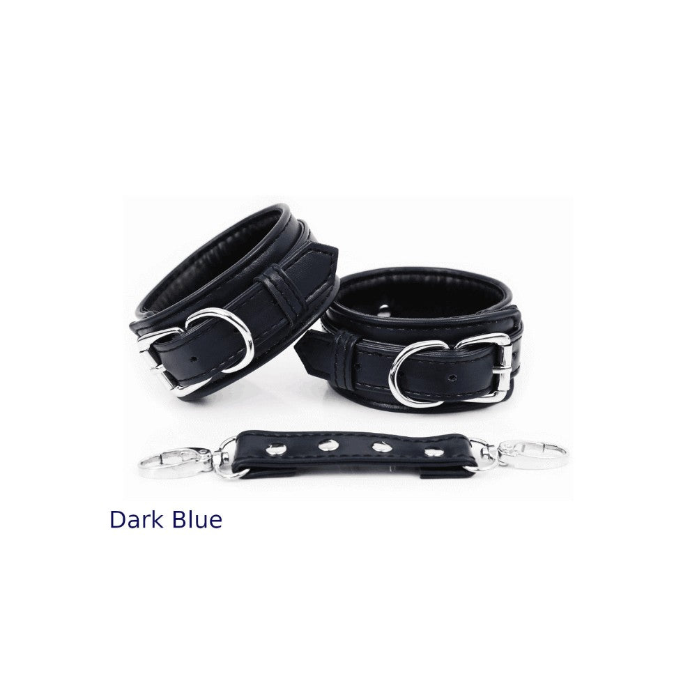 Naughty Toys Dark Blue Premium Collection Ankle Restraints