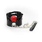 NAUGHTY TOYS Posture Collar and Ball Gag
