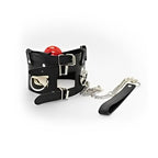 NAUGHTY TOYS Posture Collar and Ball Gag - image 2