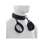 NAUGHTY TOYS Nylon collar with Wrist Restraints - image 2