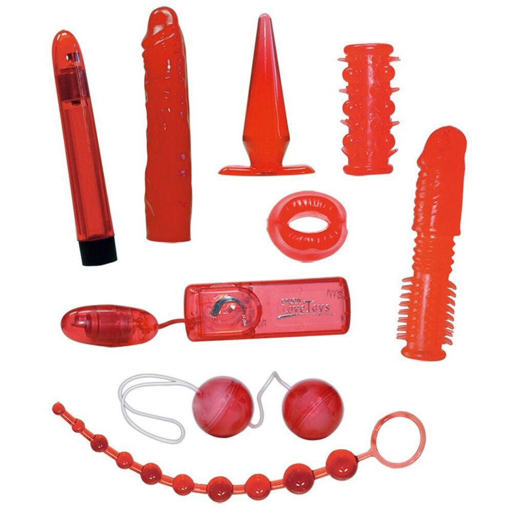Red Roses complete set of vibrators Δευτερεύουσα εικόνα προϊόντος