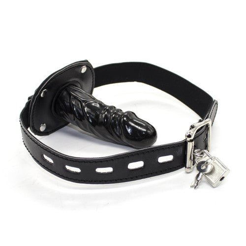 Mouthfuck Face mask with silicone dildo 10 x 3 cm - image 3