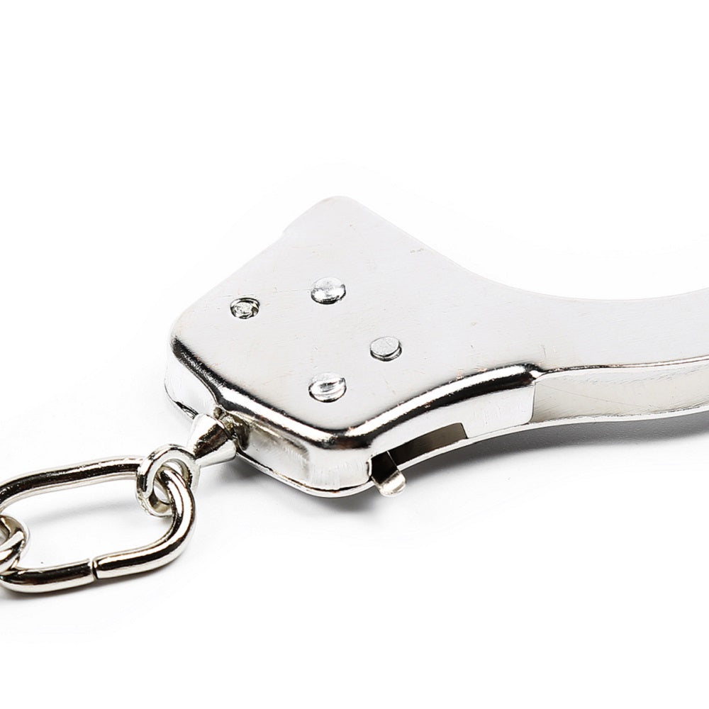 Naughty Toys Handcuffs with Short Link (85g) - image 4