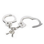 Naughty Toys Handcuffs with Short Link (85g) - image 5