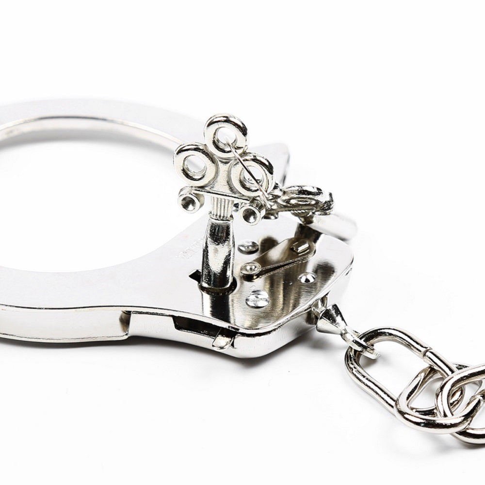 Naughty Toys Handcuffs with Short Link (85g) - image 3