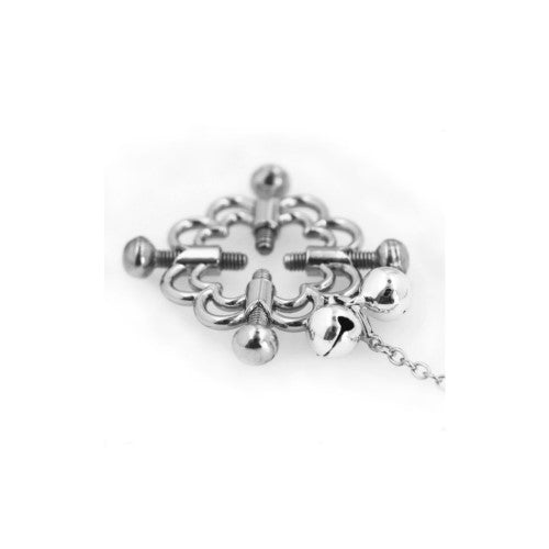 NAUGHTY TOYS Gothic Nipple Clamps with Chain - image 4