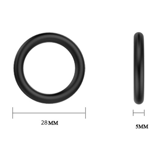 Naughty Toys Silicone Cock Ring Small - image 2